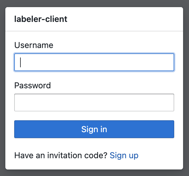 Sign-in